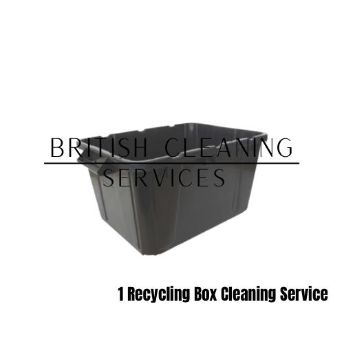 One Recycling Box Cleaning service