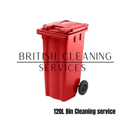 Commercial 120L Bin Cleaning Service