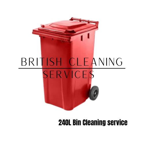 Commercial 240L Bin Cleaning Service